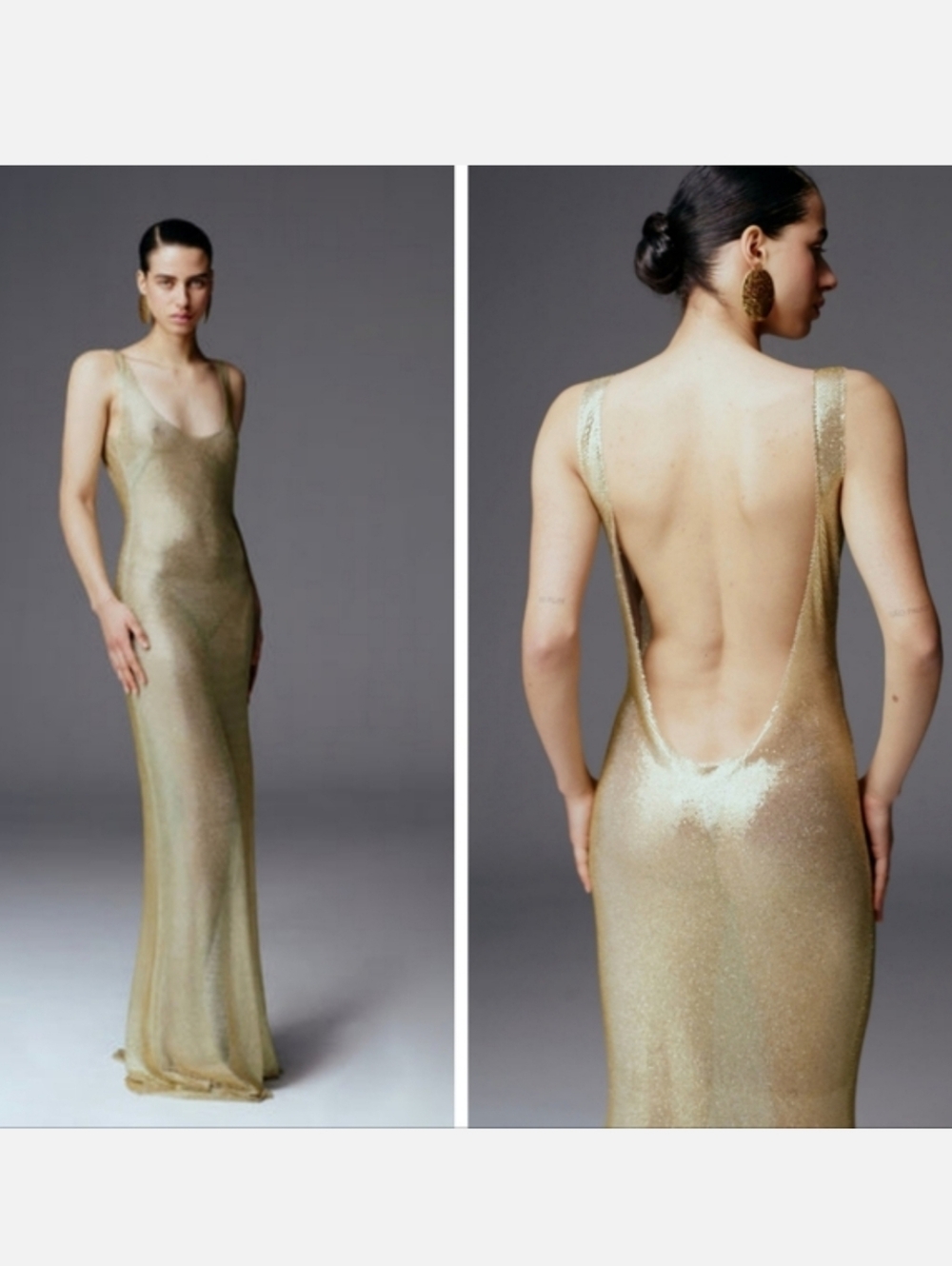 S-3. NWT THE NEW ARRIVALS BY ILKYAZ OZEL DARIA DRESS IN SOLAR FLARE